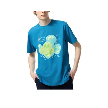 UNIQLO Disney Co brand T Shirt Men's Lake Blue
