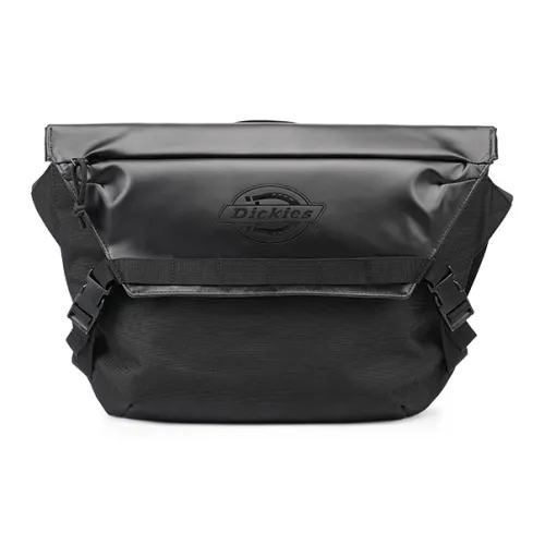 Dickies Polyester Crossbody Bag, Shoulder Bag, Messenger Bag Men's Classic Black
