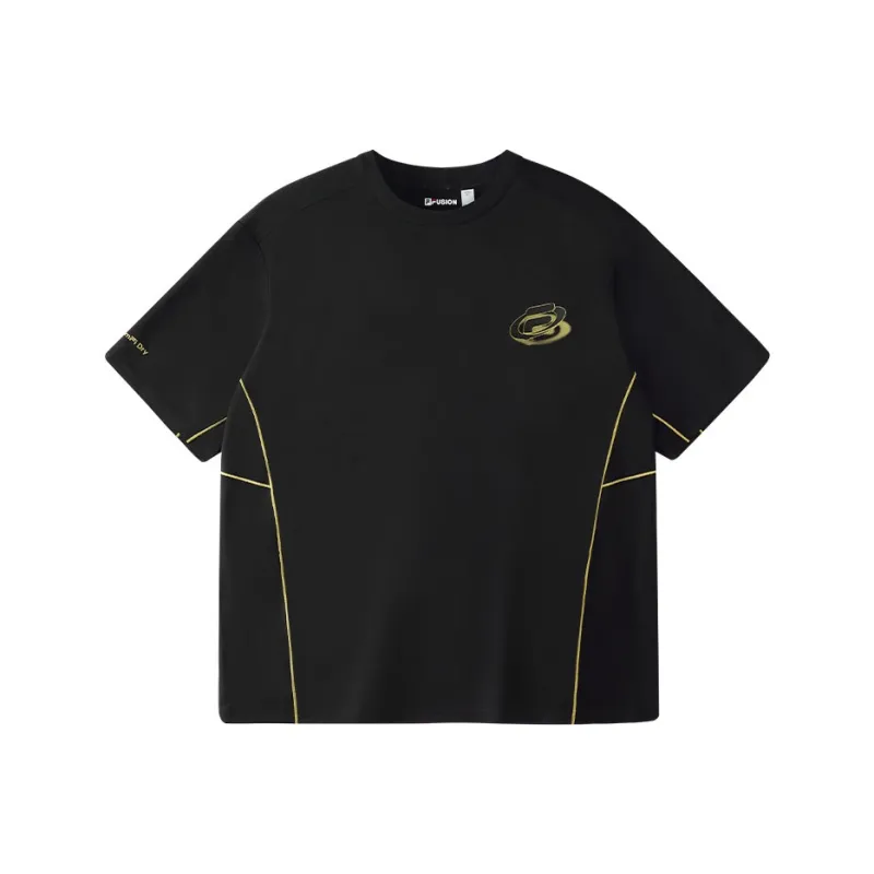 FILA FUSION T Shirt Men's Jet Black-0