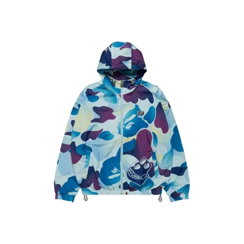 A BATHING APE Jackets Coats Men's Blue