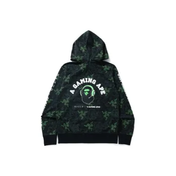 A BATHING APE X Razer A BATHING APE Neon Camo Full Zip Hoodie