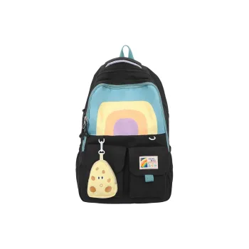 H YXIANG Nylon Backpack Women's Multicolor