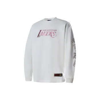 NBA Los Angeles Lakers T Shirt Unisex Ecru
