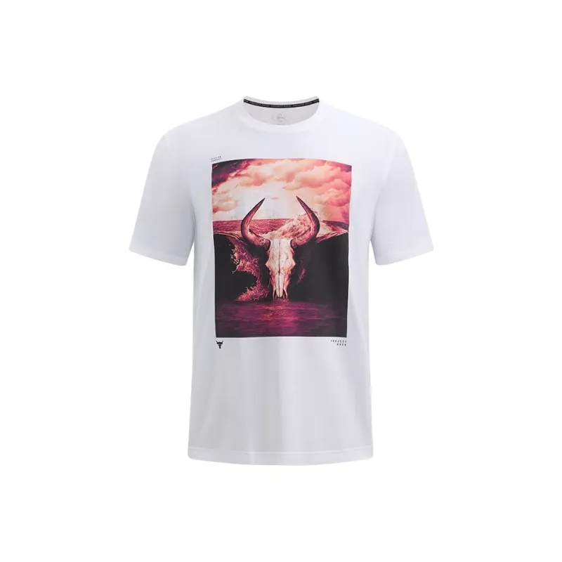 Under Armour Johnson T Shirt Men's White-0
