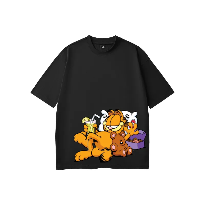 FOREVER 21 Garfield Joint Name T Shirt Unisex-5