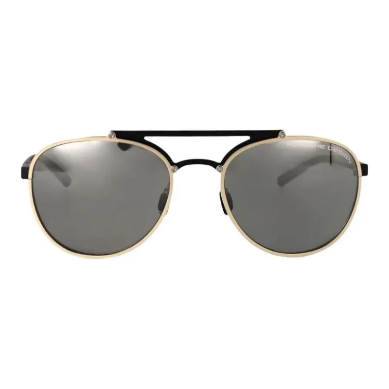 PORSCHE DESIGN Oval Frame Sunglasses-1