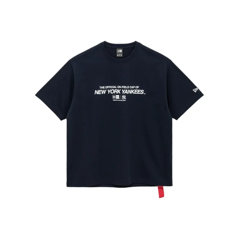 New Era T-Shirt Men's Midnight Blue-0