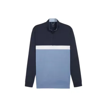 PUMA Jersey De Golf De 1/4 Cremallera Pure Colorblock Para Hombre