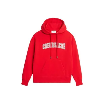 AMIPARIS Paris Coeur Sacré Embroidered Drawstring Hoodie