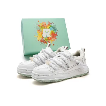 RELAXURSELF Slip Resistant, Abrasion Resistant, Lightweight, Height Increasing Low Top Skateboard Shoes Unisex