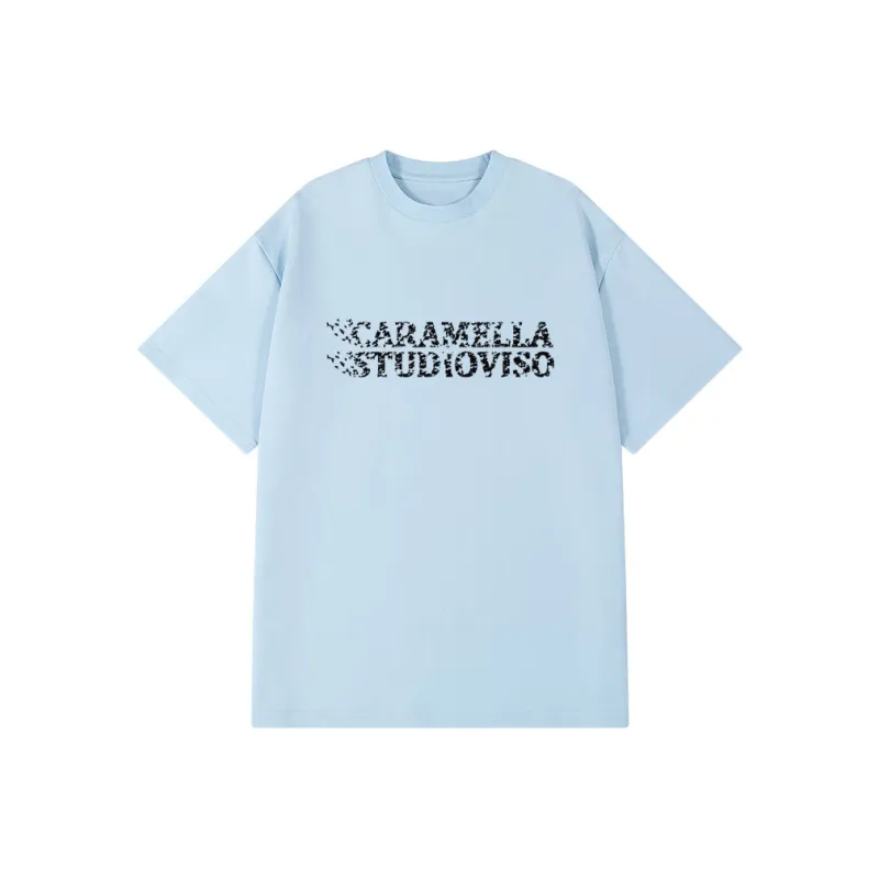 Caramella Drop Shoulder Sleeve T Shirt Unisex-15