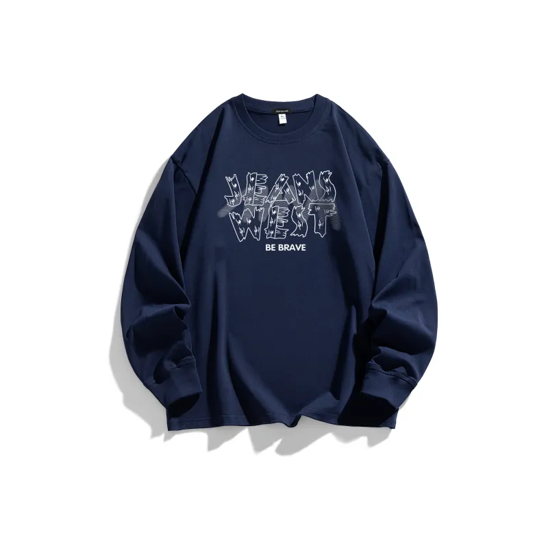 JEANSWEST Long Sleeved T Shirt Unisex-6