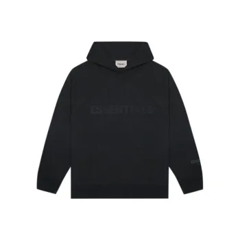 Fear Of God Essentials X Ssense Pullover Hoodie Applique Logo