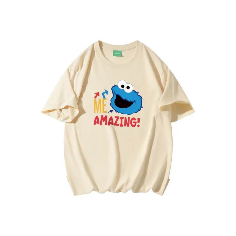 SESAME STREET Short Sleeved T Shirts Unisex-5