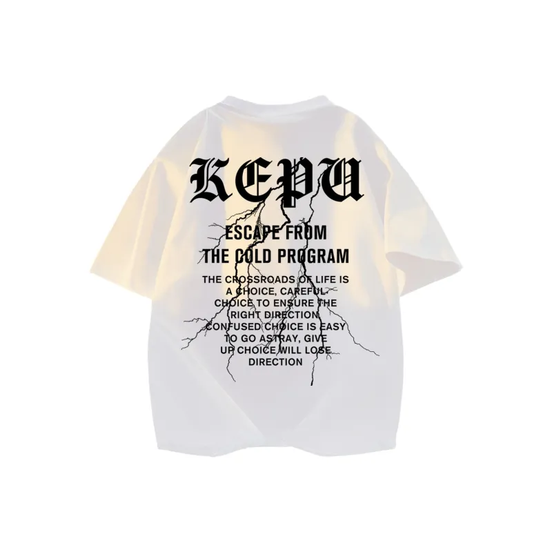 Kepu T-Shirt Unisex Black Yellow Logo-4