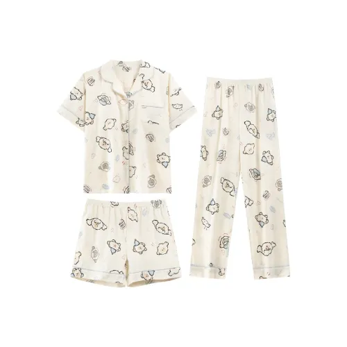 Ta Yan Pajama Set Women's Apricot