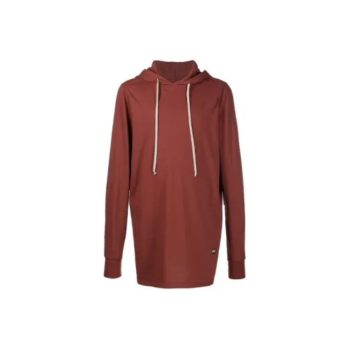 Rick Owens DRKSHDW Sweatshirts Men Red Brown