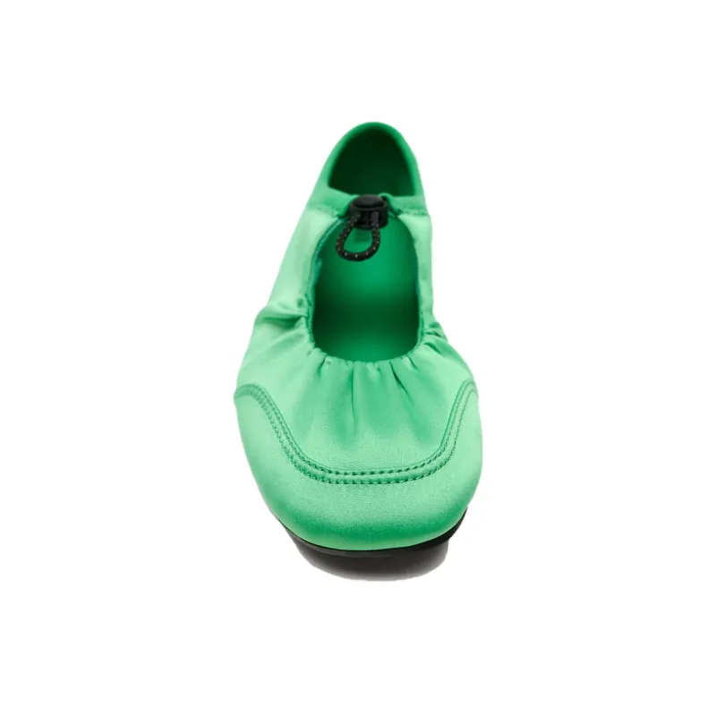 ZARA Casual Single Shoes 1cm Women's Green-3