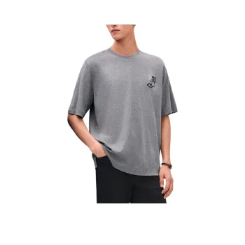 HERMES T Shirts Men Gray