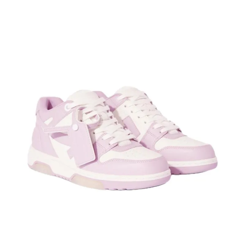 OFF WHITE Out Of Office Ooo Low Tops Lavender White Women's-2