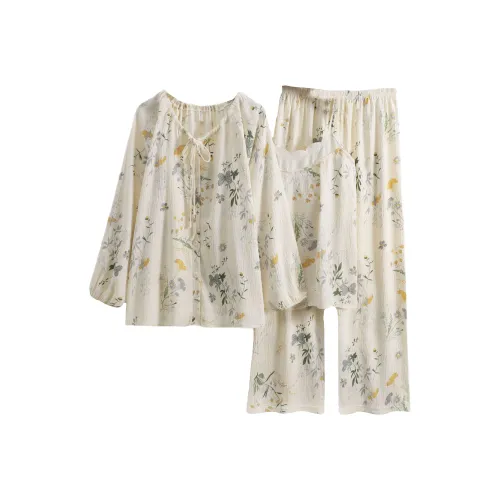 Ta Yan Pajama Set Women's Apricot