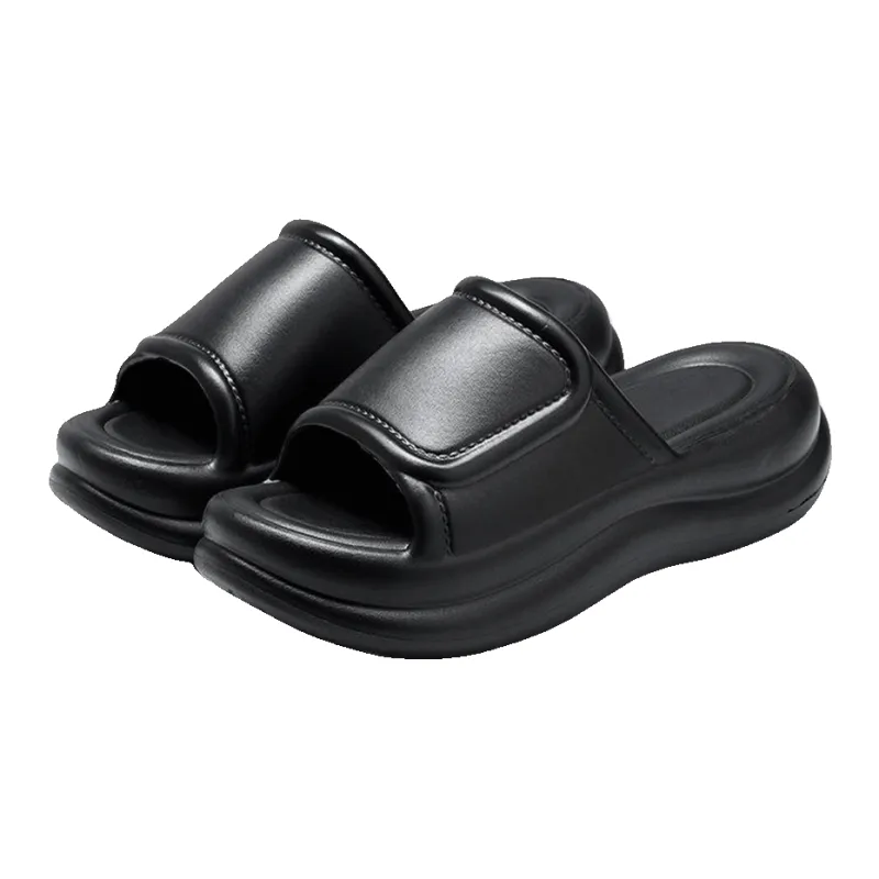 Womi Spring Summer Height Increasing Slippers With Platform, Soft And Bouncy Feeling, Slip Resistant Women's Slippers-3