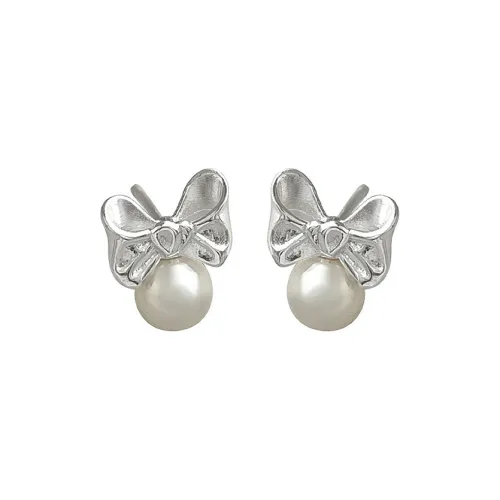 GIFT&CO S925 Silver Stud Earrings Women's