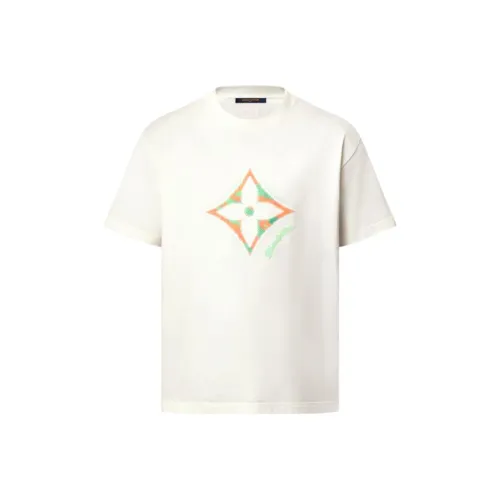 LOUIS VUITTON Monogram Flower 3D Gradient Print T Shirt
