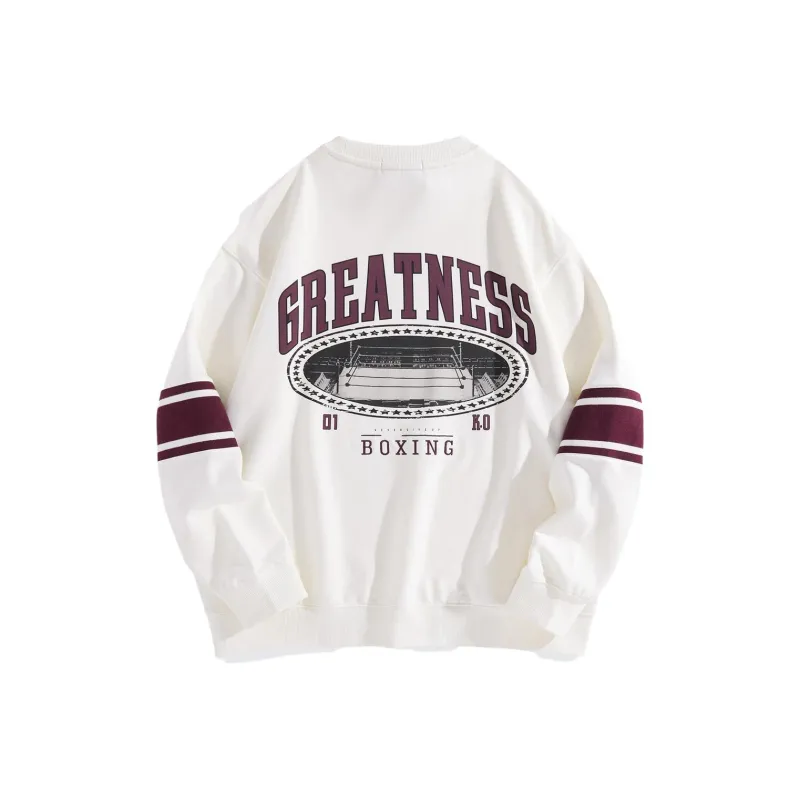 Everlast X PEACEBIRD MEN EVERLAST Sweatshirts Men Ecru-0