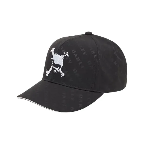 Oakley Polyester Baseball Caps Unisex Black
