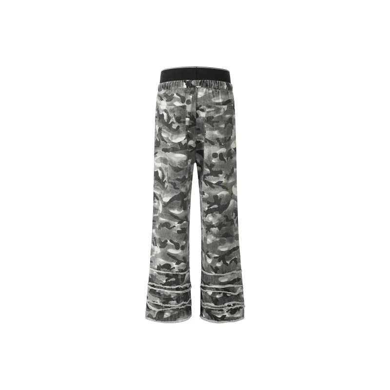 BEAR UNION Cargo Pants Unisex Camouflage-2