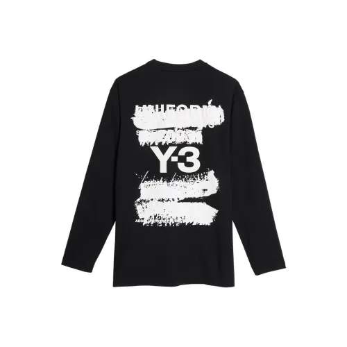 Y 3 Free Shipping With AdiClub Y 3 Graphic Long Sleeve Tee