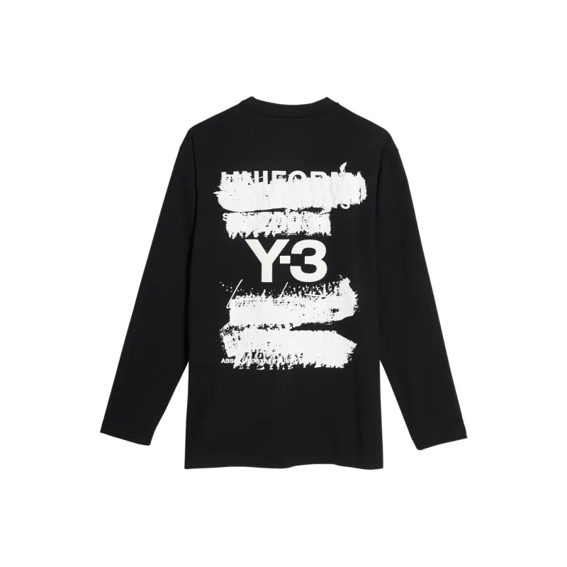 Adidas Free Shipping With AdiClub Y 3 Graphic Long Sleeve Tee-0