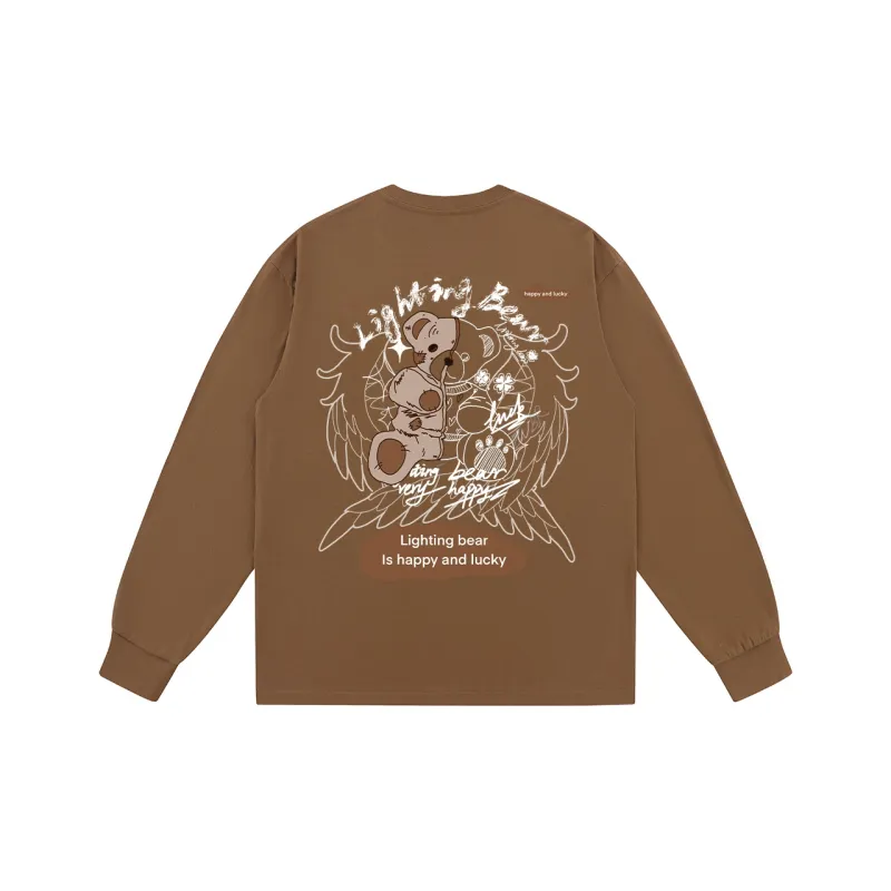 LIGHTNING BEAR T Shirts Unisex-12