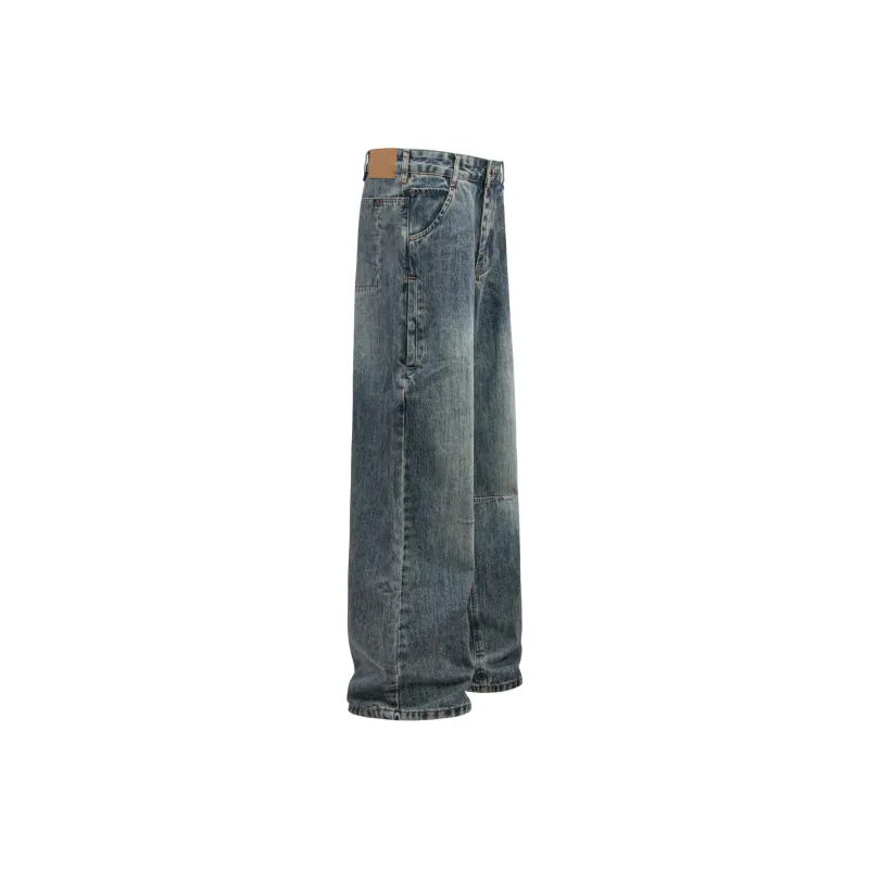 BEAR UNION Jeans Unisex Navy Blue-1