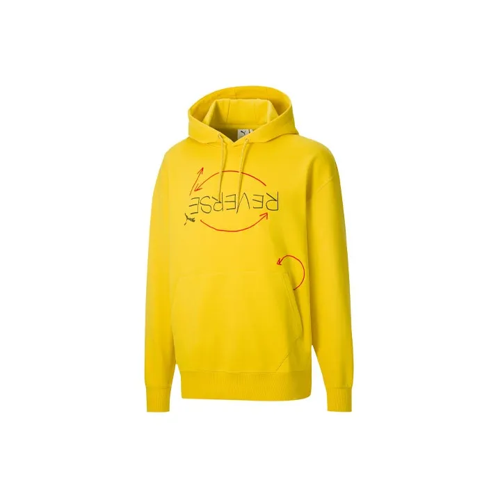 PUMA Sweatshirts Men Bright Yellow-0