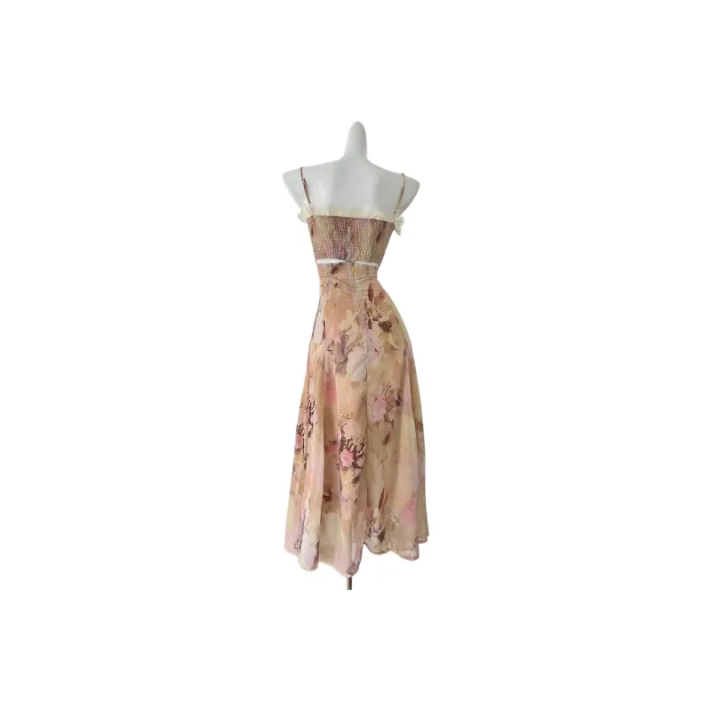 Mu Xiao Xin Slip Dresses Women's Image Color-2