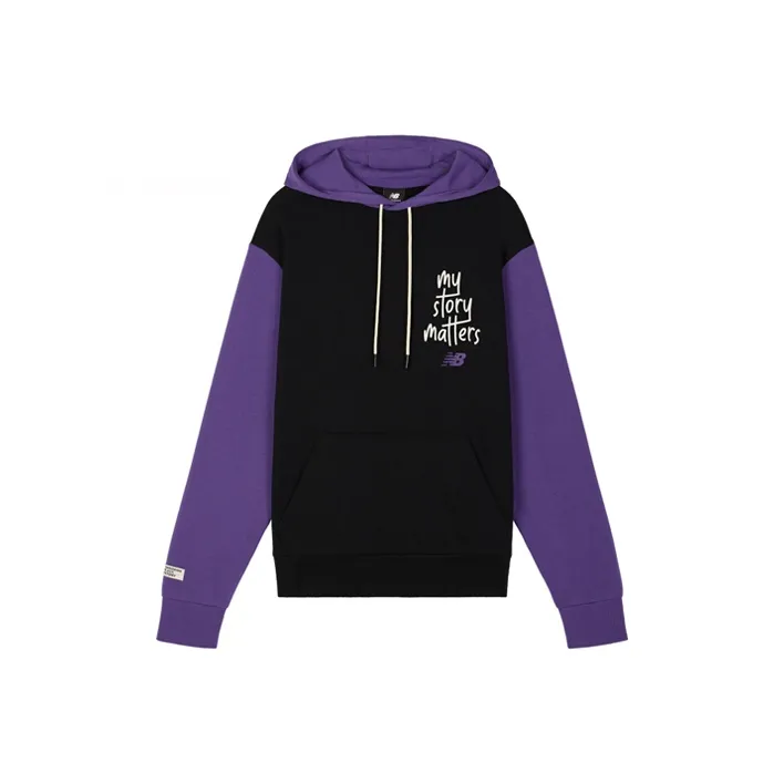 New Balance My Story Matters Sweatshirts Men Purple-0