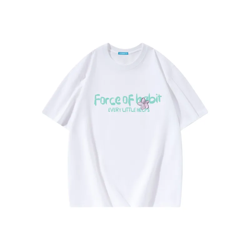 Small Columns Under The Sea T Shirt Unisex White-5
