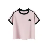 Women's Cropped Grayish Pink