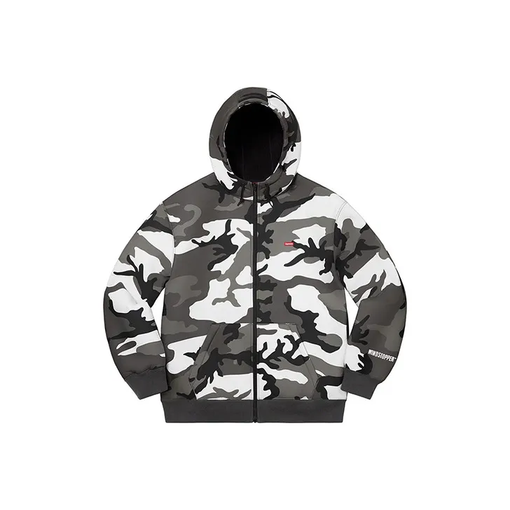 Supreme X Windstopper Zip Up Hooded Sweatshirt-4