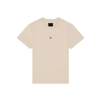 Givenchy 4G Embroidered Crewneck T Shirt