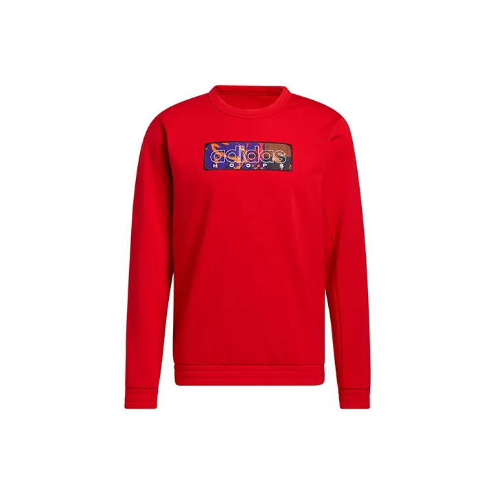 Adidas Sweatshirts Men Light Scarlet-0