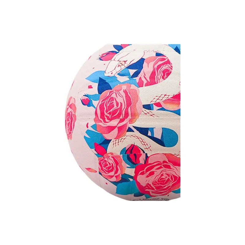 Kuangmi Windings Liner PU Leather Size 5 Ball Volleyball Unisex Rose Snake-1