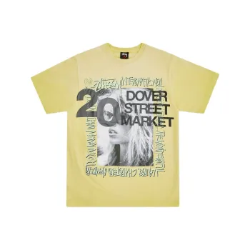 Stussy T Shirts Unisex Yellow