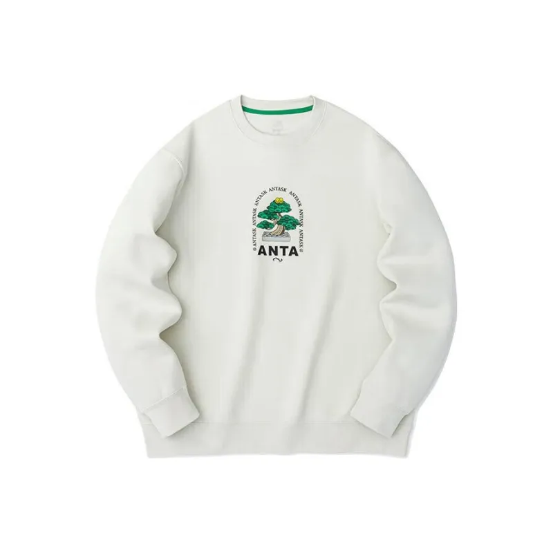 ANTA Sports Life Collection Sweatshirts Unisex Dusty Pumice Gray-0