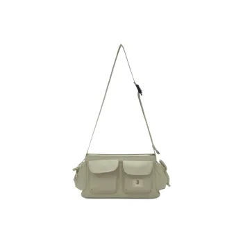 MLB Polyester Shoulder Bag Unisex Light Khaki