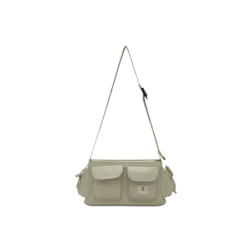 MLB Polyester Shoulder Bag Unisex Light Khaki