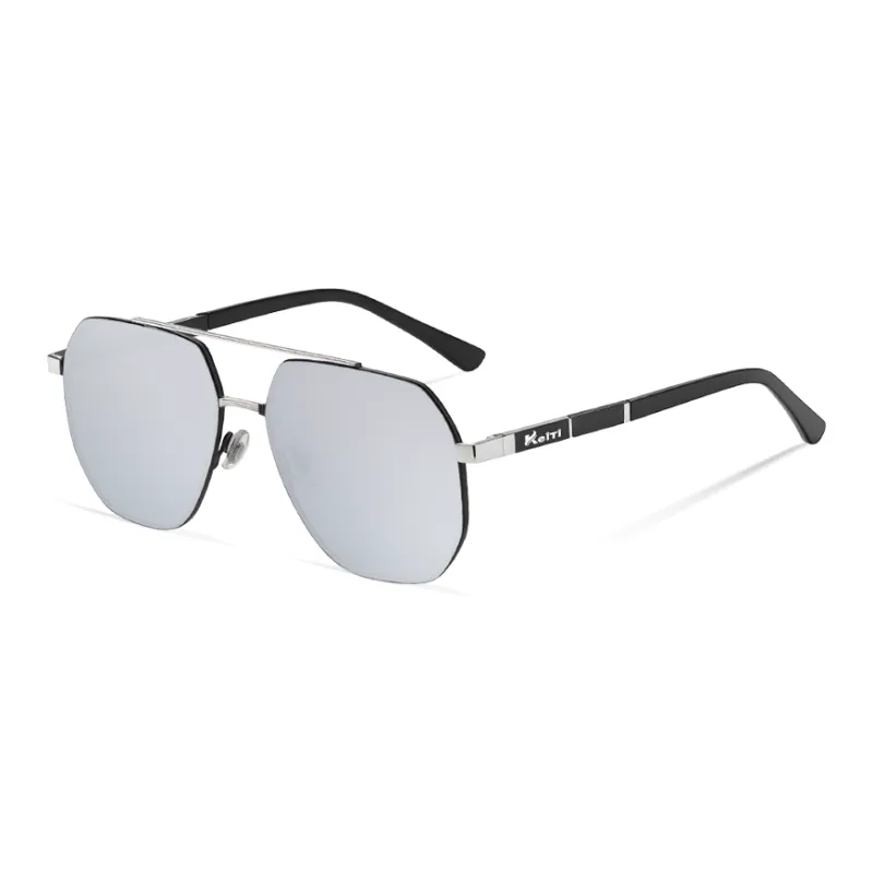 KeiTi Metal Aviator Sunglasses Unisex-5