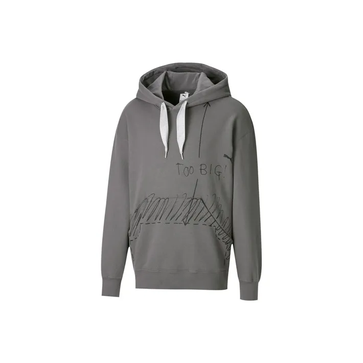 PUMA Sweatshirts Men Gray-0